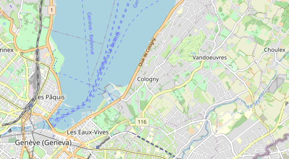 Eventlocations auf Karte