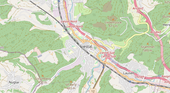 Eventlocations auf Karte