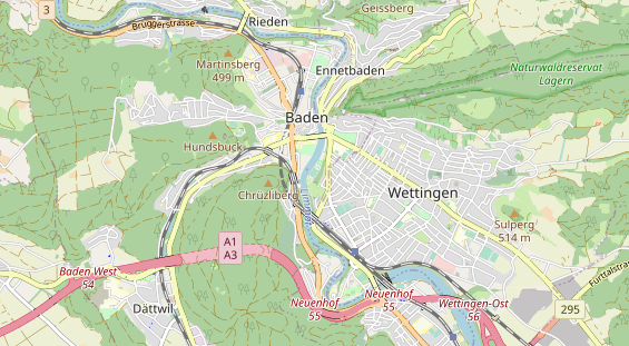 Eventlocations auf Karte