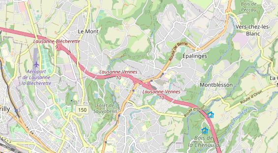 Eventlocations auf Karte