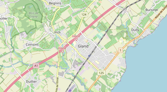 Eventlocations auf Karte