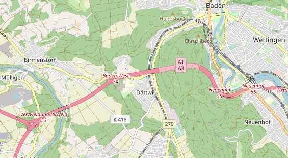 Eventlocations auf Karte
