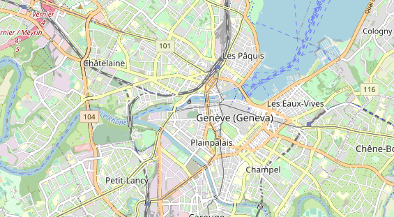 Eventlocations auf Karte