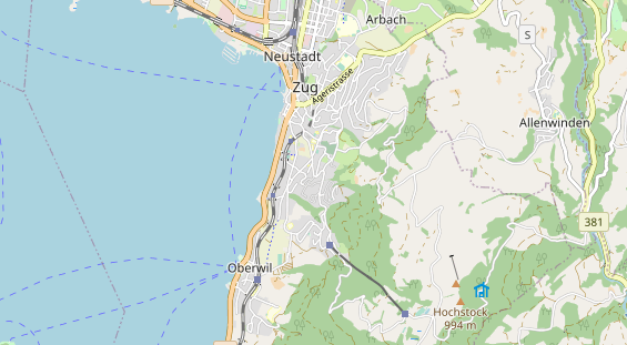 Eventlocations auf Karte