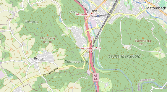 Eventlocations auf Karte