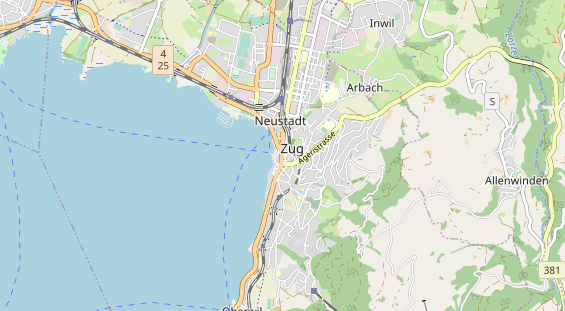 Eventlocations auf Karte