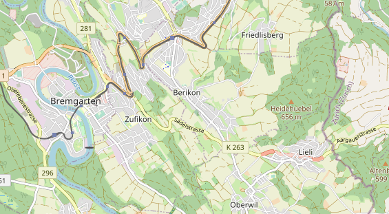 Eventlocations auf Karte
