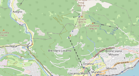 Eventlocations auf Karte