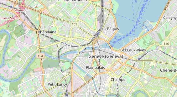 Eventlocations auf Karte