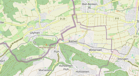 Eventlocations auf Karte