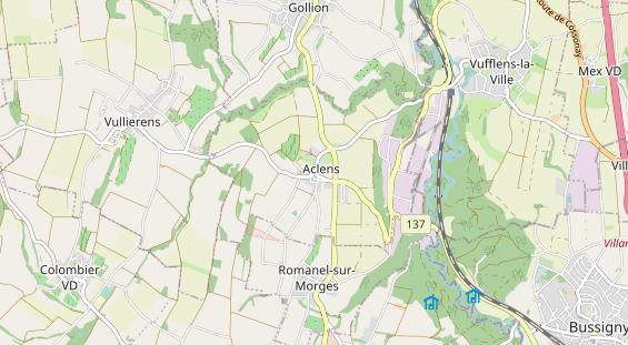 Eventlocations auf Karte