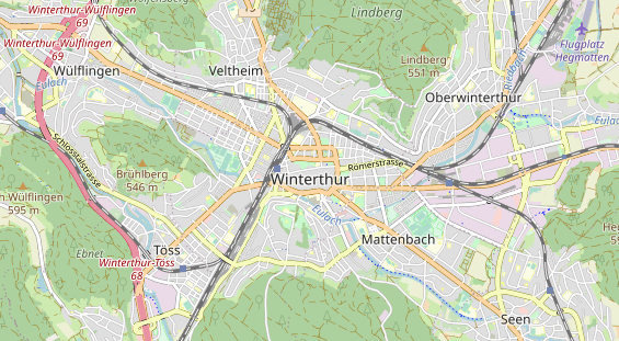 Eventlocations auf Karte