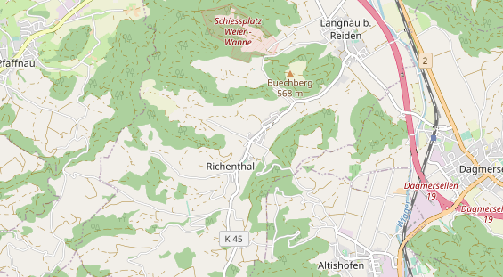Eventlocations auf Karte
