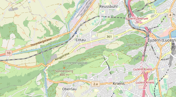 Eventlocations auf Karte