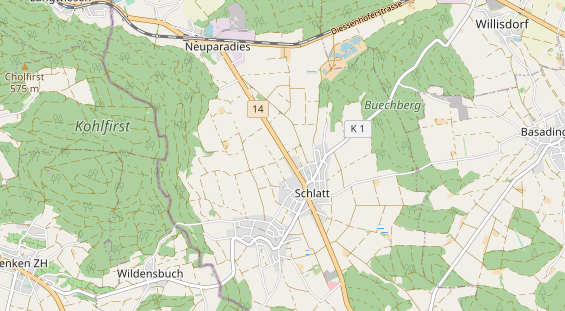 Eventlocations auf Karte