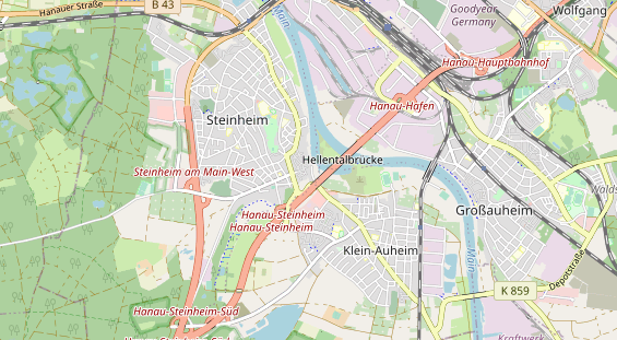 Eventlocations auf Karte