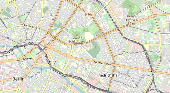 Eventlocations auf Karte