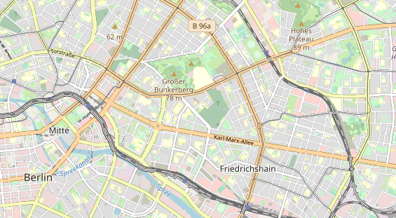 Eventlocations auf Karte