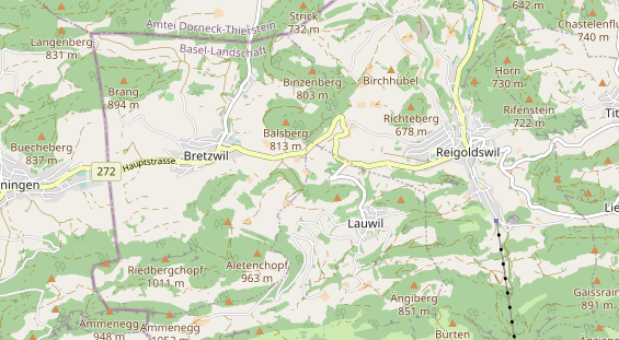 Eventlocations auf Karte