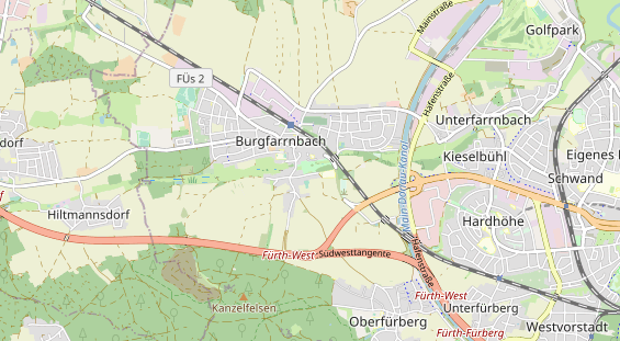 Eventlocations auf Karte