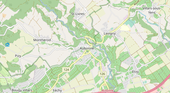 Eventlocations auf Karte