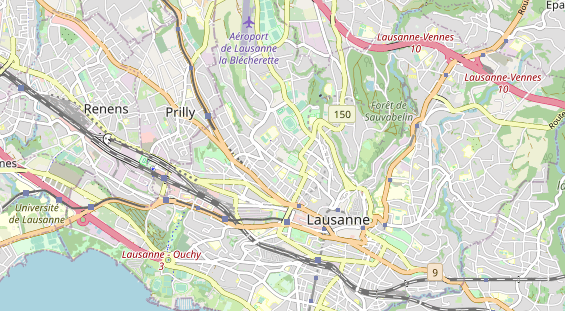 Eventlocations auf Karte