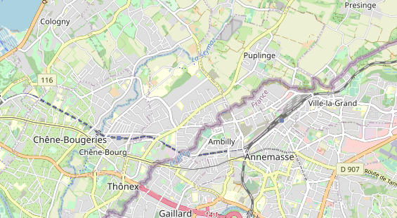 Eventlocations auf Karte