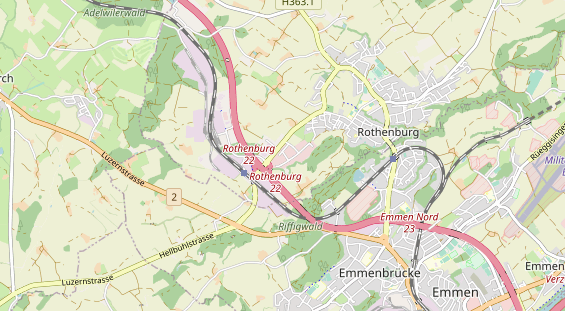 Eventlocations auf Karte