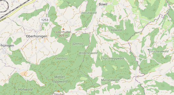 Eventlocations auf Karte
