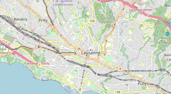 Eventlocations auf Karte