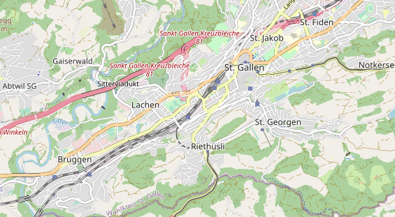 Eventlocations auf Karte