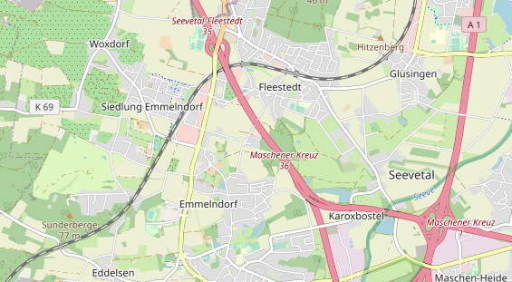 Eventlocations auf Karte
