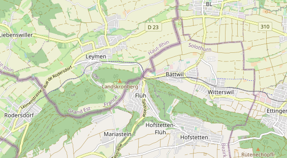Eventlocations auf Karte