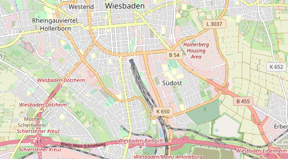Eventlocations auf Karte