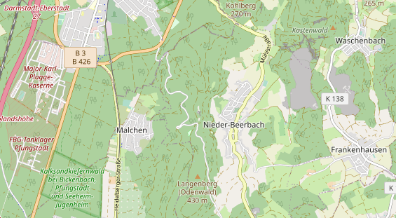 Eventlocations auf Karte