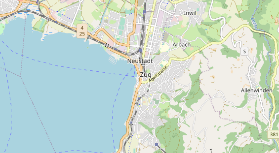 Eventlocations auf Karte
