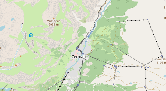 Eventlocations auf Karte
