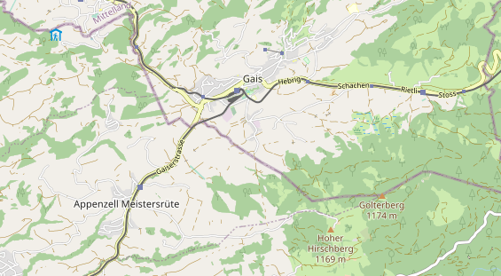 Eventlocations auf Karte