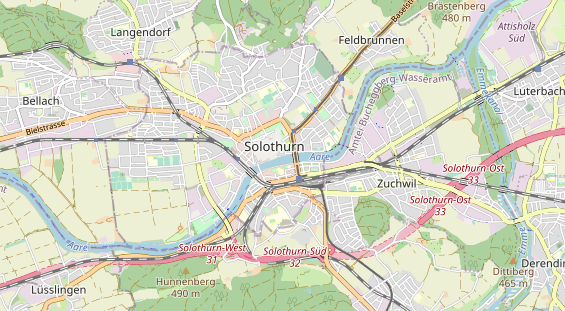 Eventlocations auf Karte