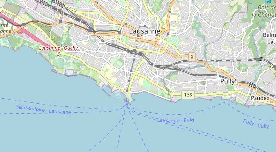 Eventlocations auf Karte