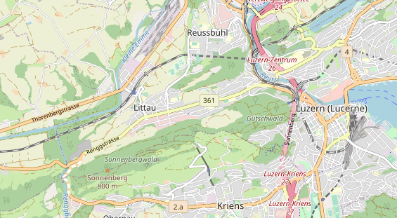 Eventlocations auf Karte