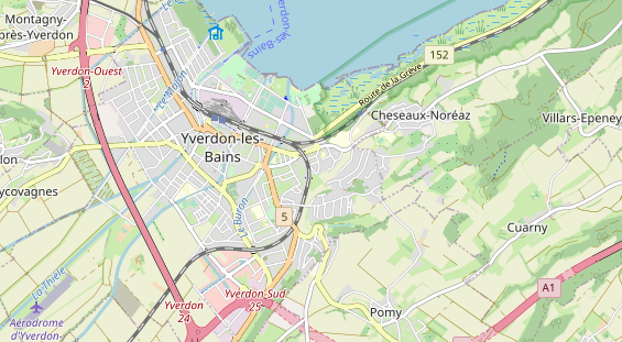 Eventlocations auf Karte
