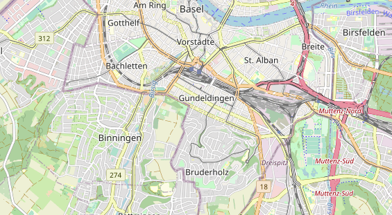 Eventlocations auf Karte