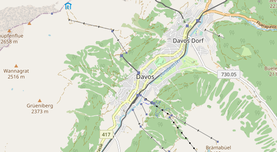 Eventlocations auf Karte
