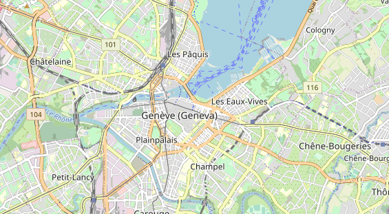 Eventlocations auf Karte