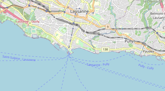 Eventlocations auf Karte