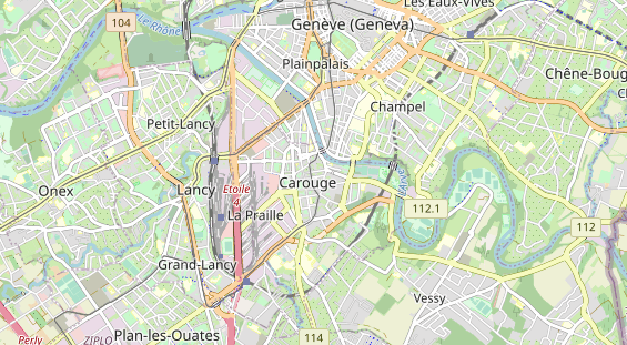 Eventlocations auf Karte