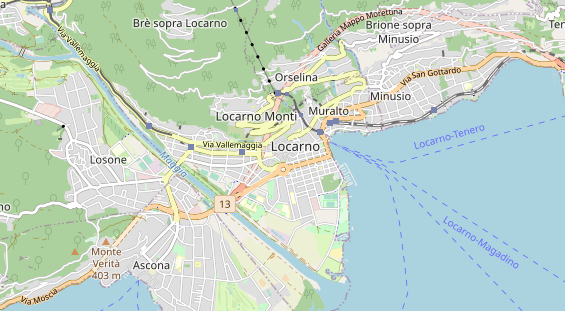 Eventlocations auf Karte