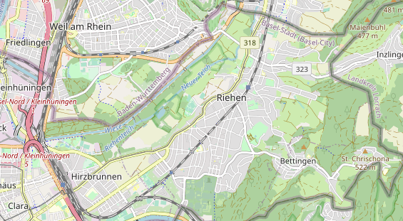 Eventlocations auf Karte