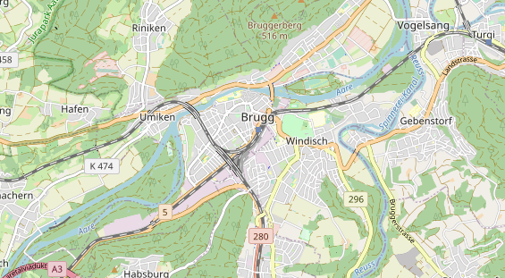 Eventlocations auf Karte